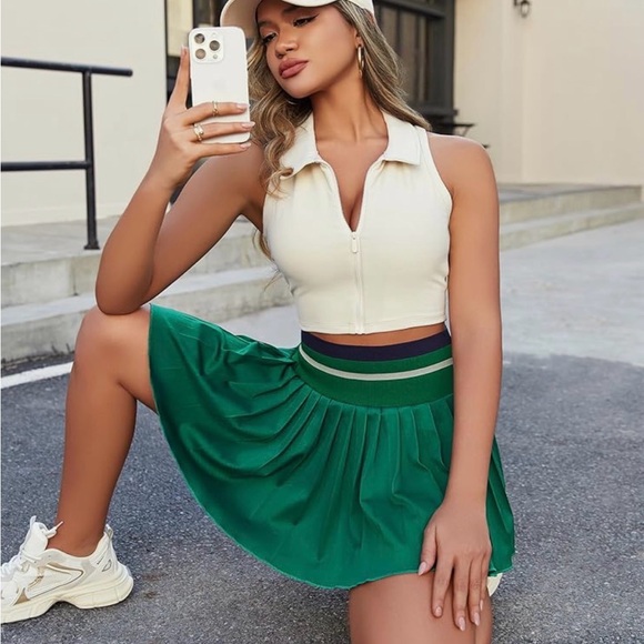 Avidlove Dresses & Skirts - NWOT Avidlove Skirt y2k Mini Skirt Stretchy High Waisted Pleated